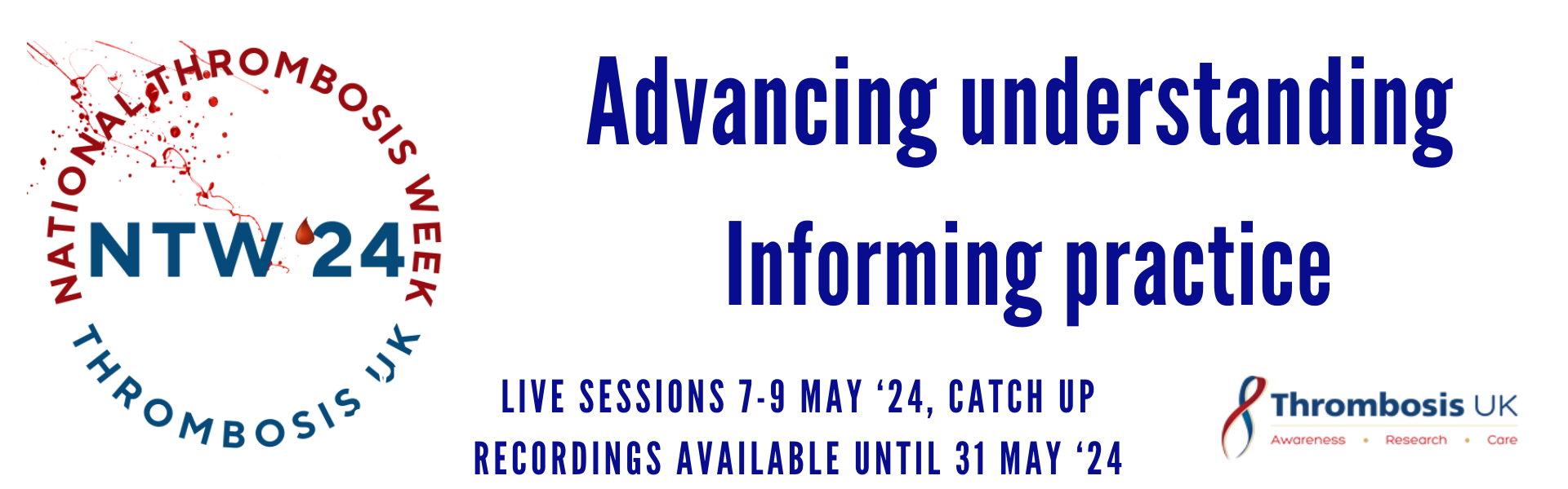 National Thrombosis Week 2024 (NTW’24) Virtual Conference